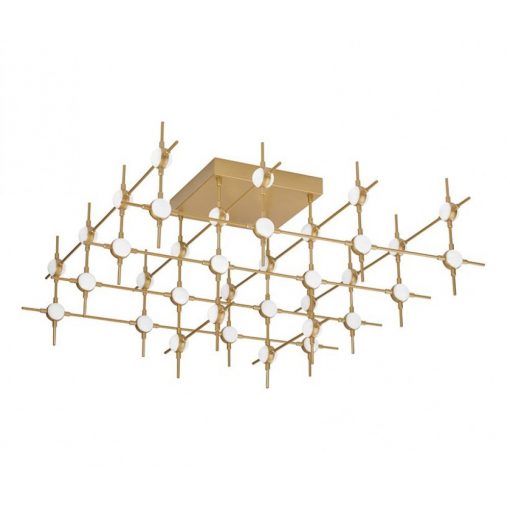 Ceiling Lamp Gold NOVA LUCE 9180636