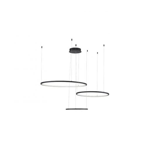 Pendant Black PURPLE NOVA LUCE 9210312