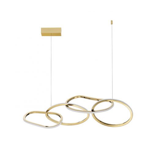 Pendant Gold NUDOS NOVA LUCE 9248111