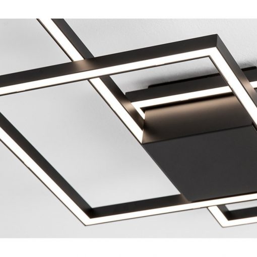 Ceiling Lamp Black BILBAO NOVA LUCE 9500832