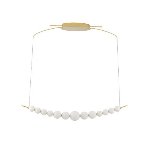 Pendant White PERLA NOVA LUCE 9695205