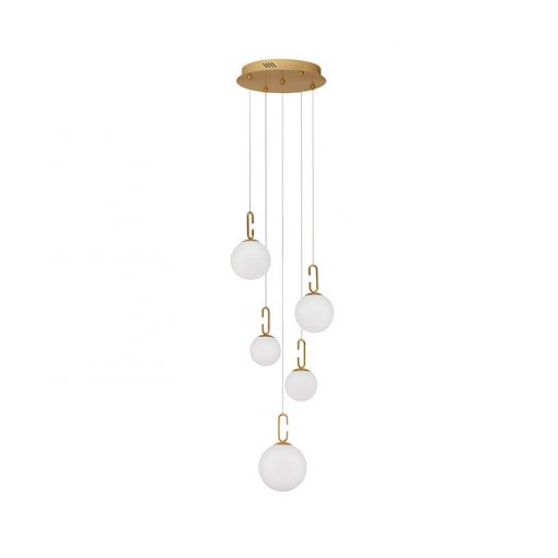 Pendant Gold HOOK NOVA LUCE 9695222