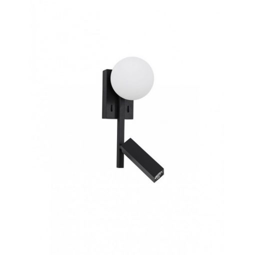 Wall Lamp Black JOLINE NOVA LUCE 9919530