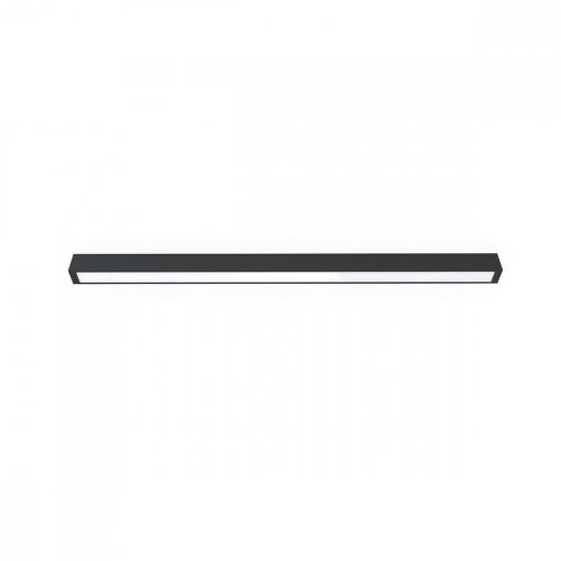 Ceiling Lamp Black STRAIGHT CEILING LED NOWODVORSKI 7600