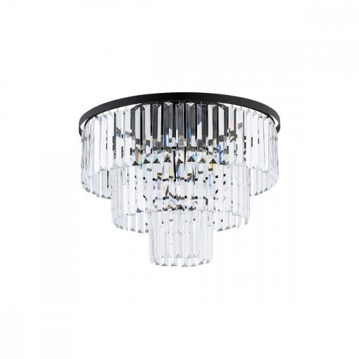 Ceiling Lamp Black CRISTAL NOWODVORSKI 7627