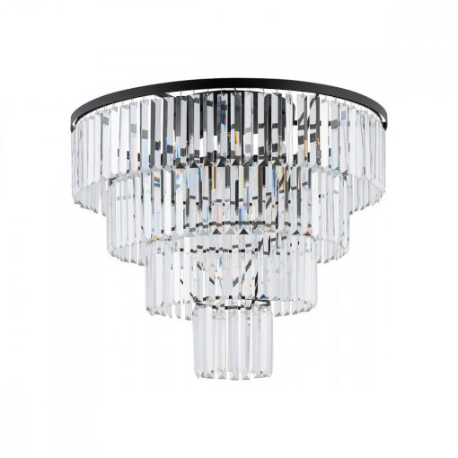 Ceiling Lamp Black CRISTAL NOWODVORSKI 7630