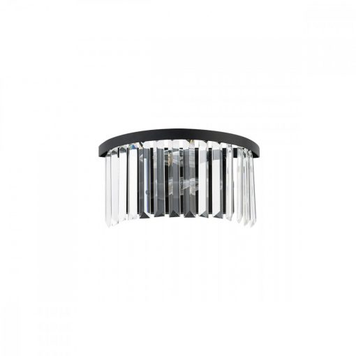 Wall Lamp Black CRISTAL NOWODVORSKI 7633