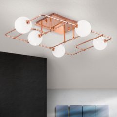 Ceiling Lamp Bronze PIPES ORION DL7-658-5