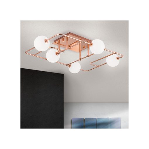 Ceiling Lamp Bronze PIPES ORION DL7-658-5