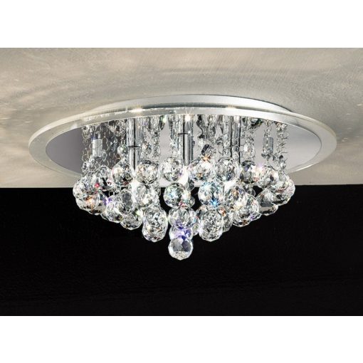 Ceiling Lamp Chrome GLORIA ORION DLU-2378-6-38-CHROM