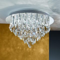 Ceiling Lamp Chrome CELESTE ORION DLU2401-45-CHROM