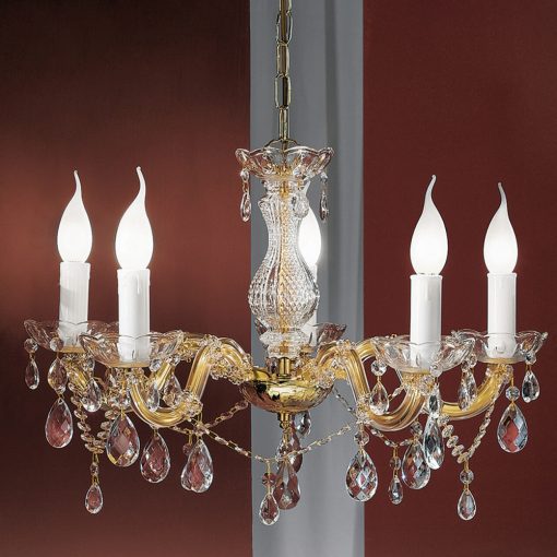 Chandelier Gold THERESA ORION LU2243-5