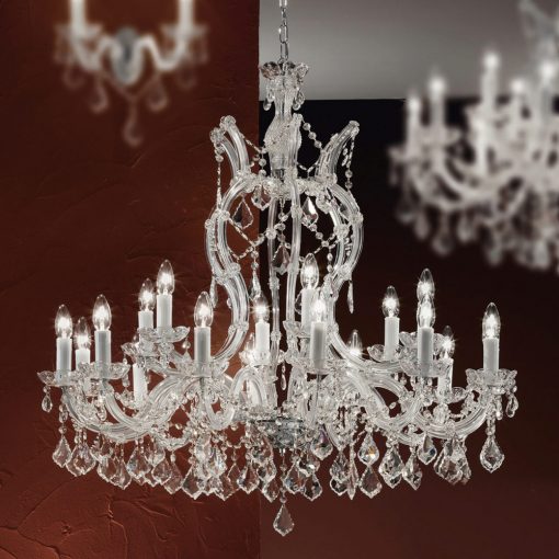 Chandelier Silver THERESA ORION LU2391-12-6