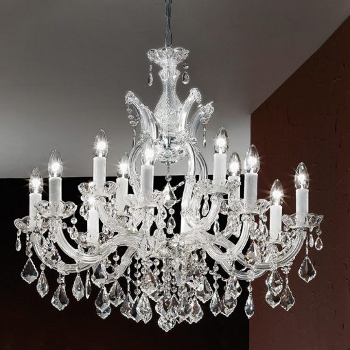 Chandelier Silver THERESA ORION LU2391-8-4