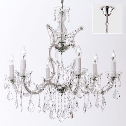 Chandelier Silver THERESA ORION LU2413-6