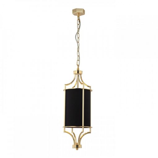 Pendant Black LUNGA GOLD NERO ORLICKI OR84108