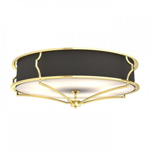 Ceiling Lamp Black STESSO PL GOLD NERO L ORLICKI OR84467