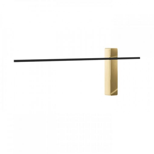 Wall Lamp Gold BENE PARETTE NERO GOLD ORLICKI OR85082