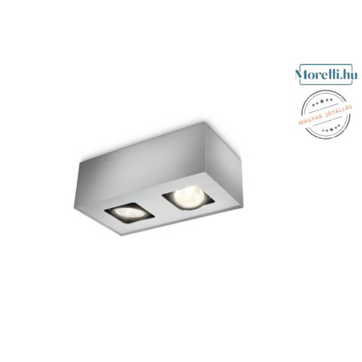 PHILIPS 56232-48-16 TEMPO Silver Color Ceiling Lamp 2xGU10 35W IP20