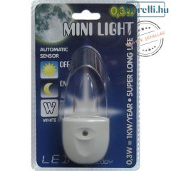 Night light white MINI LIGHT PRESENT 1610