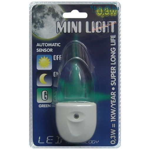 Night Light Green MINI LIGHT PRESENT 1612