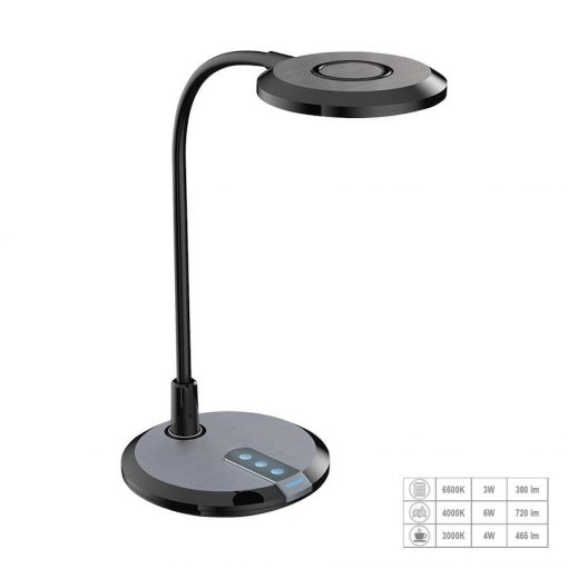 Desk Lamp Black PIXIE PRESENT 31219