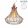 Pendant Copper PERUGIA PRESENT 46086