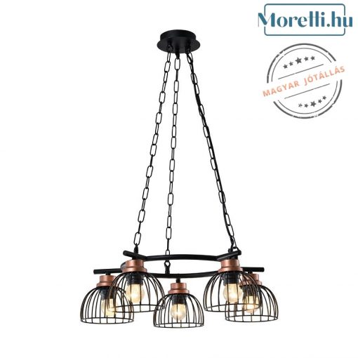 Chandelier Black BASKET GIFT 75466