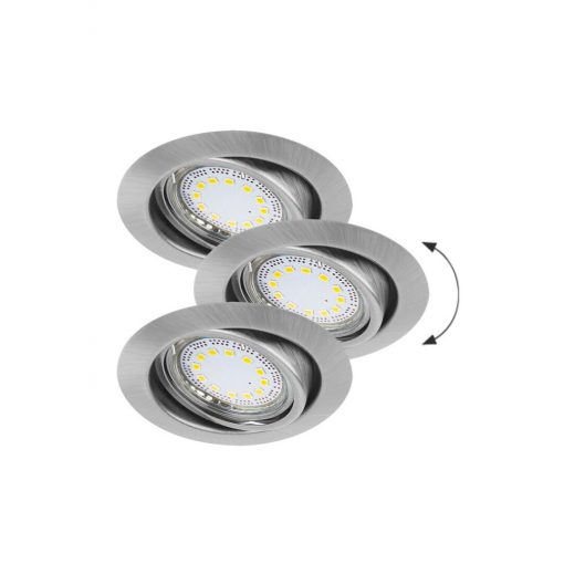 Recessed Lamp Satin Chrome LITE RABALUX-1166