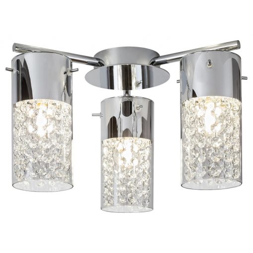 Bathroom ceiling lamp Chrome NIAGARA RABALUX-2195