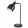 Desk Lamp Black FLINT RABALUX-2240