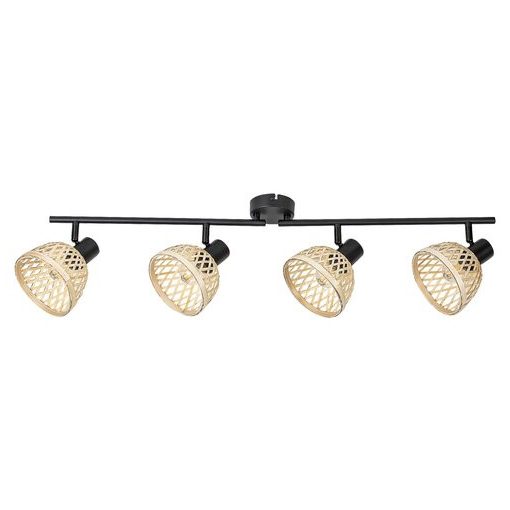 Spot Lamp Matt Black RATTAN RABALUX-3136