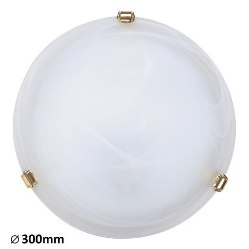 Ceiling Lamp White Alabaster Glass ALABASTRO RABALUX-3201