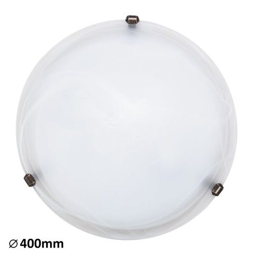 Ceiling Lamp White Alabaster Glass ALABASTRO RABALUX-3303