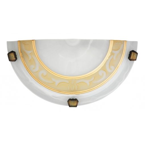 Wall lamp White Alabaster Glass LARETTA RABALUX-3712