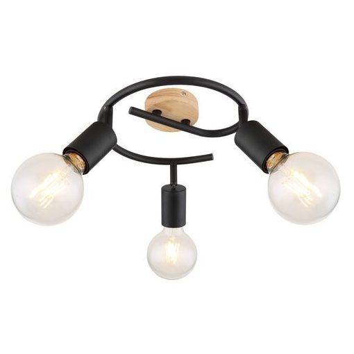 Ceiling Lamp Matt Black PABLO RABALUX-3978