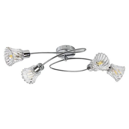 Ceiling Lamp Chrome HESTIA RABALUX-5302