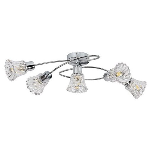 Ceiling Lamp Chrome HESTIA RABALUX-5304