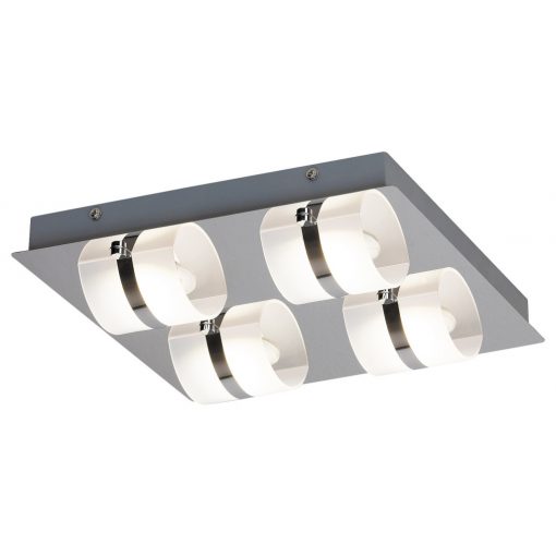 Bathroom ceiling lamp Chrome TONY RABALUX-5492