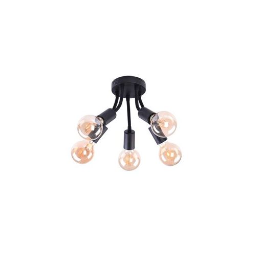 Ceiling Lamp Black ALMUS RABALUX-6809