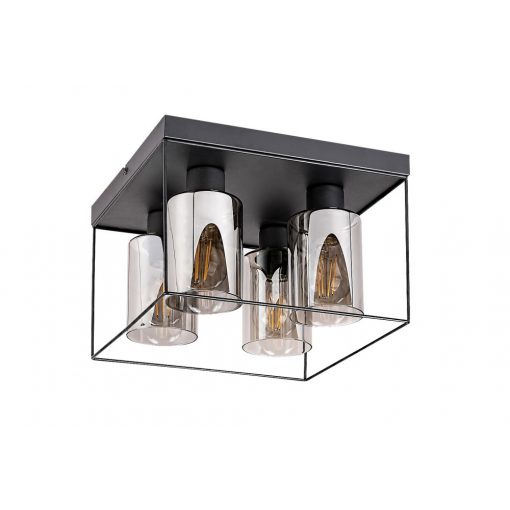 Ceiling Lamp Black CHADWICK RÁBALUX 71034