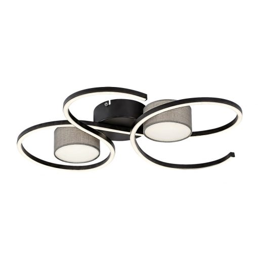 Ceiling Lamp Matt Black SHIENA RÁBALUX 71116