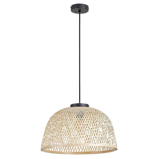 Pendant Black RATTAN RÁBALUX 72025