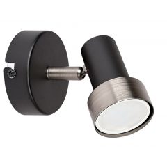 Wall Lamp Matt Black KONRAD RÁBALUX 73011