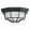 Outdoor Ceiling Lamp Black MILANO RABALUX-8346