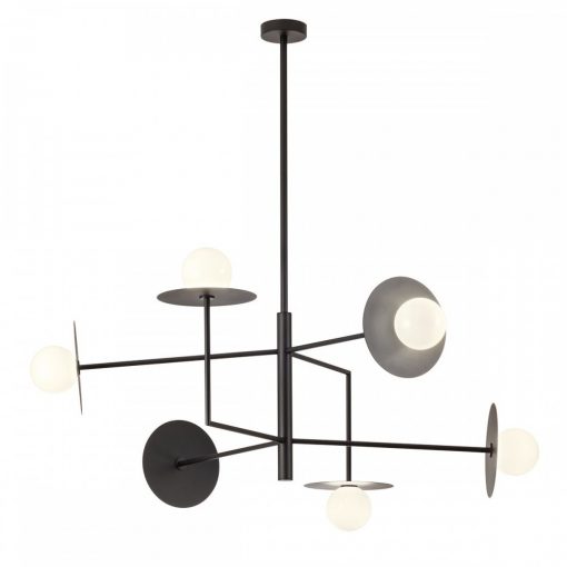 Ceiling Lamp Black PLATO REDO 01-2734