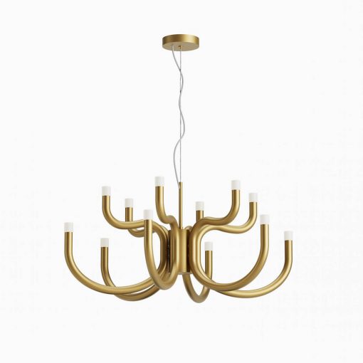 Chandelier Matt Gold LUXOR REDO 01-3228