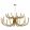 Chandelier Matt Gold LUXOR REDO 01-3236