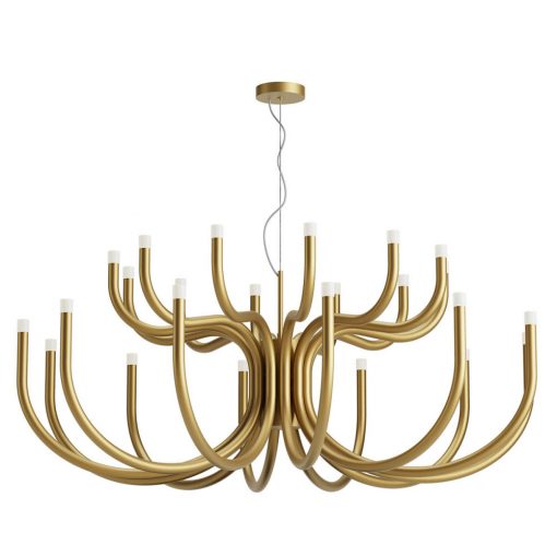 Chandelier Matt Gold LUXOR REDO 01-3236