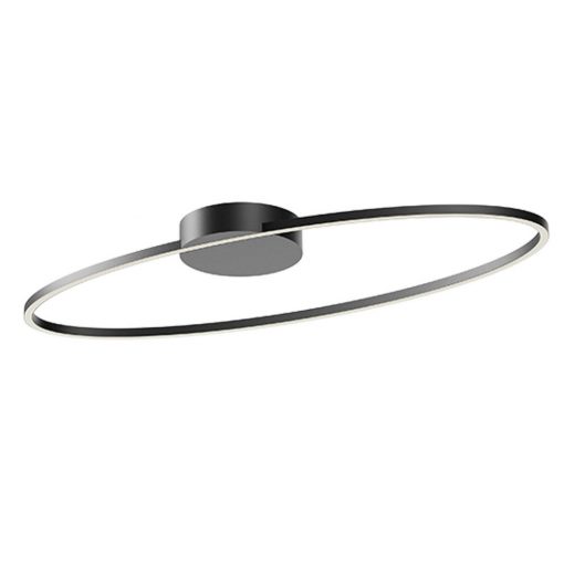 Ceiling Lamp Black LEO REDO 01-3298